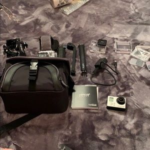Go Pro Hero 3 + Silver and accessories